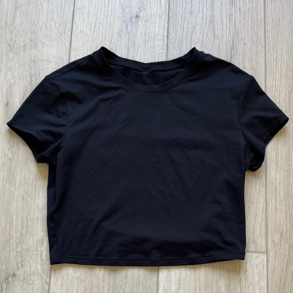 Alosoft Crop Finesse Short Sleeve